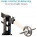7ft Wave-2 portátil cámara Jib Crane paquete con Jr. Pan Tilt cabeza, 100 mm trípode, Dolly para DSLR Vídeo Película Cine cámara videocámara hasta 6 kg 13.2Lb + bolsa de transporte (p-wv-2pp