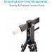 7ft Wave-2 portátil cámara Jib Crane paquete con Jr. Pan Tilt cabeza, 100 mm trípode, Dolly para DSLR Vídeo Película Cine cámara videocámara hasta 6 kg 13.2Lb + bolsa de transporte (p-wv-2pp