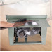 BFFDD Mini Mesa de Mesa for carpintería. Mj1025 Portátil Bricolaje Máquina de Corte de Madera Mesa de carpintería Sierra de Mesa Panel Sierra 3800R min 1200W 