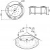 Bañera circular empotrable de 160 cm 