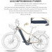  Bicicleta eléctrica para Adultos 26"Fat Tire 750W Bicicleta eléctrica para Hombre Mujer, 7 velocidades E-Bike con batería de Litio 48V 16A (Color : 48V/750W) 