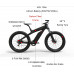  Bicicleta eléctrica para Adultos 28mph 1000W / 750W Motor 26"4.0 Llanta de Grasa Bicicleta eléctrica de montaña Fibra de Carbono Todo Terreno Choque de Hombro Nieve Bicicleta eléctrica 