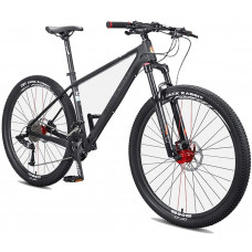 Bicicletas de montaña para hombres, Bicicleta de montaña rígida de 27,5 pulgadas, Cuadro de fibra de carbono, Freno de disco de aceite Bicicleta de montaña todo terreno, Bicicletas de montaña de 33 v 