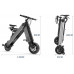 Bicicletas eléctricas Plegables para Hombres y Mujeres Mini batería Moto Scooter de Viaje para Adultos pequeños   