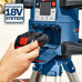  Bosch Professional Sistema 18V Nivel láser giratorio GRL 600 CHV (1 batería 18V x 4.0 Ah + cargador, función aplicación, alcance Ø: hasta 600m, en maletín) 