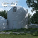  Casa ecológica prefabricada básica de doble planta para exteriores, hostal, restaurante, hotel de estrella, 6 x 6 x 6,5 m 