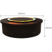  Chimenea eléctrica Al aire libre interior impermeable simulación chimenea eléctrica chimenea redonda incrustada 3d chimenea decorativa con control remoto y botones Chimenea 