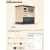 Cocina de Leña con horno 10,08 Kw 