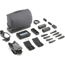  DJI Mavic 3 Cine Premium Combo - Dron cámara con cámara Hasselblad CMOS 4/3, vídeo 5.1K, detección de obstáculos omnidireccional, 46 min de vuelo, Apple ProRes 422 HQ, transm. máx. de vídeo de 15 km 