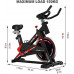 DSHUJC Bicicleta estática reclinada Bicicleta estática, Volante Directo accionado por Correa, ciclos de Estudio en Interiores Bicicleta aeróbica para Ejercicios aeróbi    