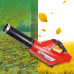 F.L.S Soplador De Hojas Soplador Aspirador De Hojas Inalámbrico Soplador de Hojas, 2-en-1 de Mano de vacío/Sweeper, for el soplado de la Hoja/Nieve, Dusting
