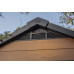  Keter 243409 - Caseta de jardín exterior Newton 757, color marrón 