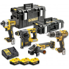 Kit de 4 herramientas sin cepillo, 18 V 