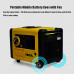  MYYINGELE Generador de gasolina, 3800 W, inversor, generador de corriente de emergencia, generador de corriente digital, funciona con gasolina 