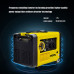  MYYINGELE Generador de gasolina, 3800 W, inversor, generador de corriente de emergencia, generador de corriente digital, funciona con gasolina 
