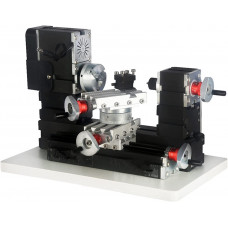 Mini torno rotativo de metal 