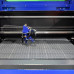 Máquina de grabado láser de 50w 300x500mm + eje de rotación  