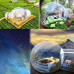  Oaimmk Tienda de Iglú de Burbujas Inflables Domo Transparente de 360° con Soplador de Aire Acampar al Aire Libre Exhibición de Productos Publicidad Evento Exposición 