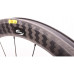  QHYRZE 700C Carbon Fibre Juego De Ruedas 38/50mm Llanta De Bicicleta De Carretera 18/21 Agujeros C/V Freno QR Liberación Rápida Hub 7 8 9 10 11 Velocidad Cassette 1640g (Color : Silver, Size : 50mm) 