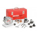 RIDGID 88232 Modelo 915 Ranuradora de Rodillo con Juego de Rodillos de 2-6, Espesor 10 