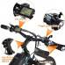  SFSGH Bicicleta eléctrica para Hombres Adultos Mujeres, Bicicleta Plegable 350W 36V 10A 18650 Batería de Iones de Litio Plegable Bicicleta eléctrica de montaña de 26"con Sistema de tran 
