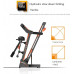 ZHANGYY Máquina para Caminar eléctrica, Cinta de Correr Plegable Digital, Motor de 2.0HP de Control Digital de Nueva generación 1km/H-16km/H Programa Profesional con Carga de 120 kg