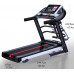  FHW Cinta De Correr EléCtrica, MáQuina para Caminar MultifuncióN, Plegable HidráUlico, Velocidad De Pendiente De Tres Velocidades Ajustable, Adecuada para Fitness Y Quema De Grasa,Negro 