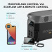  generador de energía portátil EF ECOFLOW DELTA Pro, Batería para el hogar ampliable, 3,6 kWh-25 kWh, gran salida de CA de 3600 W, generador solar de energía de reserva para viviendas, viajes 